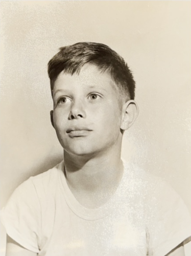A young man dreams — Robert, circa mid 1950s.