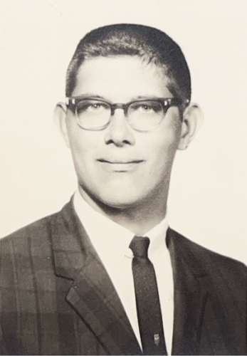 Robert, school picture, circa late 1960s.
