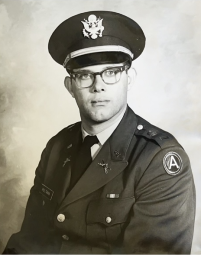 Bob is now Lieutant Hultman, Fort Campell, Kentucky, 1971.
