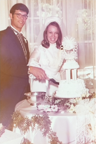 Let's cut the cake! June 17, 1972.