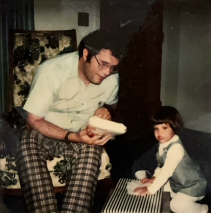 More presents for Daddy Bob! Clarksville, Tennessee, November 24, 1977.