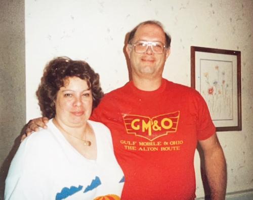Beckie and Bob are proud of their home in Brentwood, Tennessee, circa 1988 or 1989.